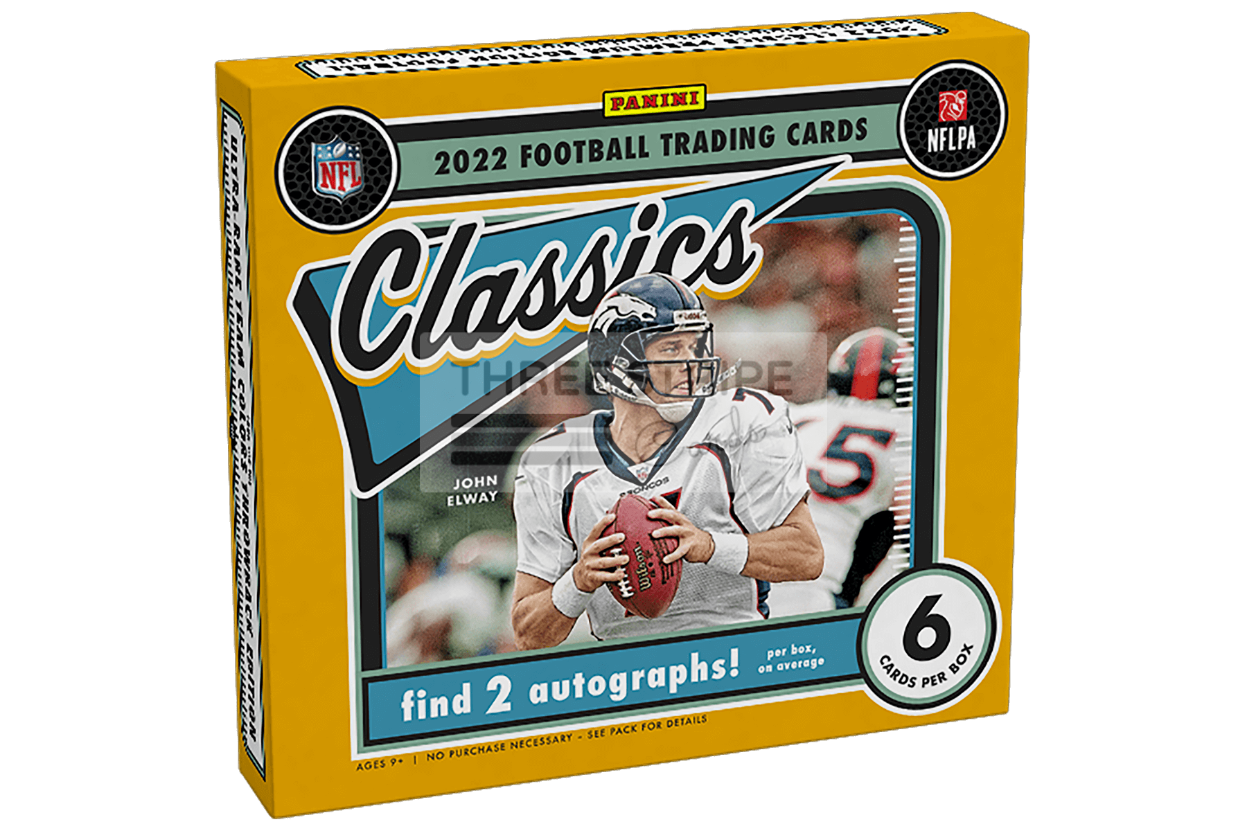 NFL 2022 Panini Classics Football Hobby Box Three Stripe Cards