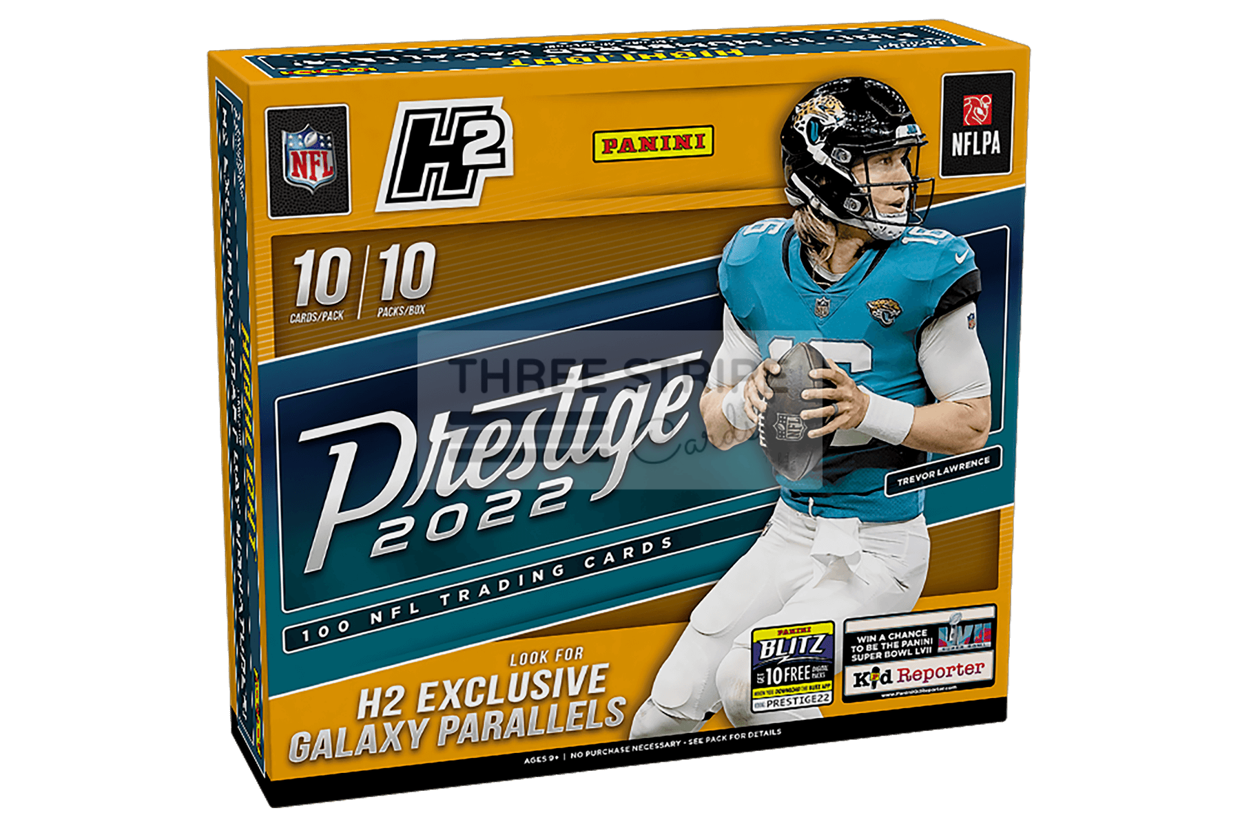 2021 Panini Prestige Football H2 Hobby Hybrid Box (Galaxy