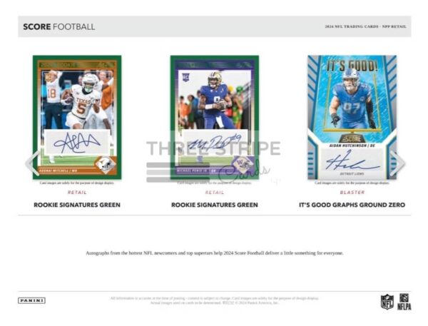 NFL 2024 Panini Score Football Retail Box - Image 4