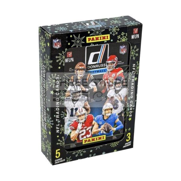 NFL 2024 Panini Donruss Football Winter Holiday Tin