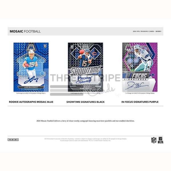 NFL 2024 Panini Mosaic Football Hobby Box - Image 3