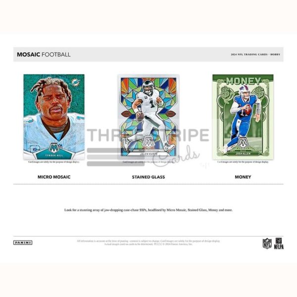 NFL 2024 Panini Mosaic Football Hobby Box - Image 4