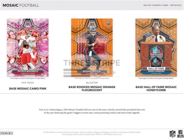 NFL 2024 Panini Mosaic Football Jumbo Value Pack - Image 2