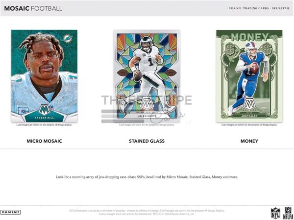 NFL 2024 Panini Mosaic Football Jumbo Value Pack - Image 4