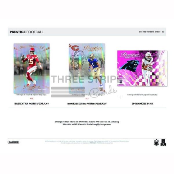 NFL 2024 Panini Prestige Hybrid H2 Football Box - Image 2