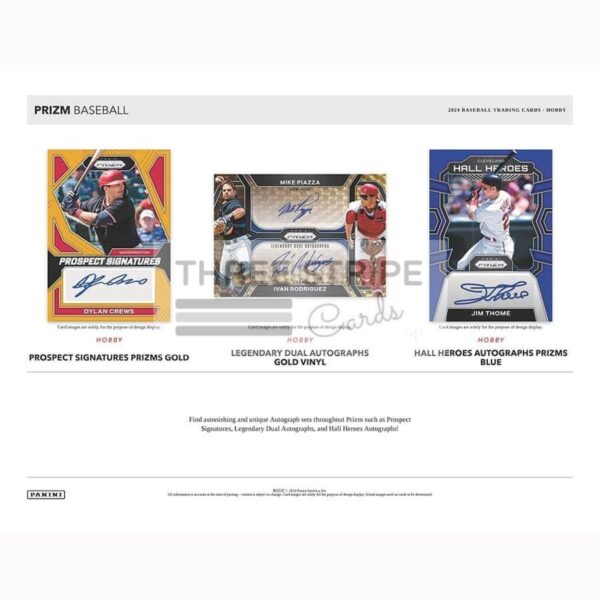 MLB 2024 Panini Prizm Baseball Hobby Box - Image 3