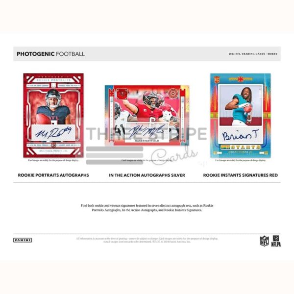 NFL 2024 Panini Photogenic Football Hobby Box - Image 3