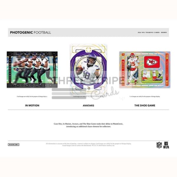 NFL 2024 Panini Photogenic Football Hobby Box - Image 4