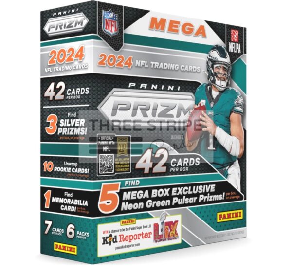 NFL 2024 Panini Prizm Football Mega Box